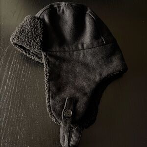 Bass Black Aviator Hat for Men